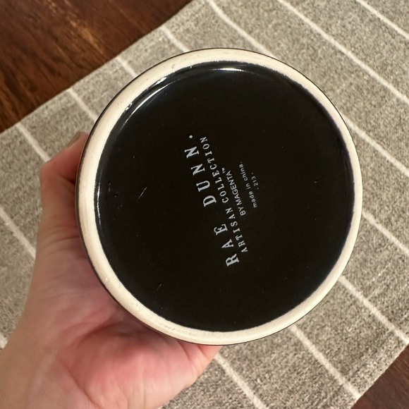 Rae Dunn Witchedly Cute Black Glass Jar New - Picture 6 of 6